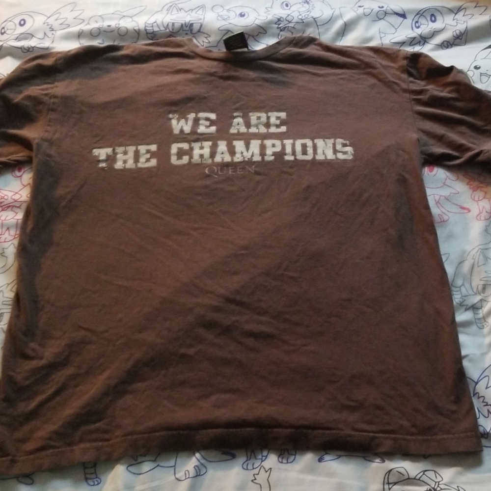 Queen We are the Champions T shirt
